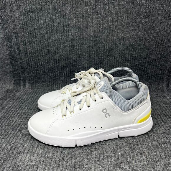 On Cloud The Roger Advantage White Nimbus Court Athletic Shoes Women’s Sz 8.5 - Picture 3 of 9